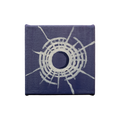 Bullet Hole Painting 32 by Tanguy Bourhis