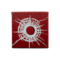 Bullet Hole Painting 31 by Tanguy Bourhis