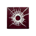 Bullet Hole Painting 6 by Tanguy Bourhis