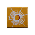 Bullet Hole Painting 23 by Tanguy Bourhis