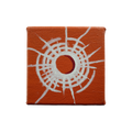 Bullet Hole Painting 8 by Tanguy Bourhis