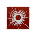 Bullet Hole Painting 30 by Tanguy Bourhis