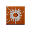 Bullet Hole Painting 28 by Tanguy Bourhis