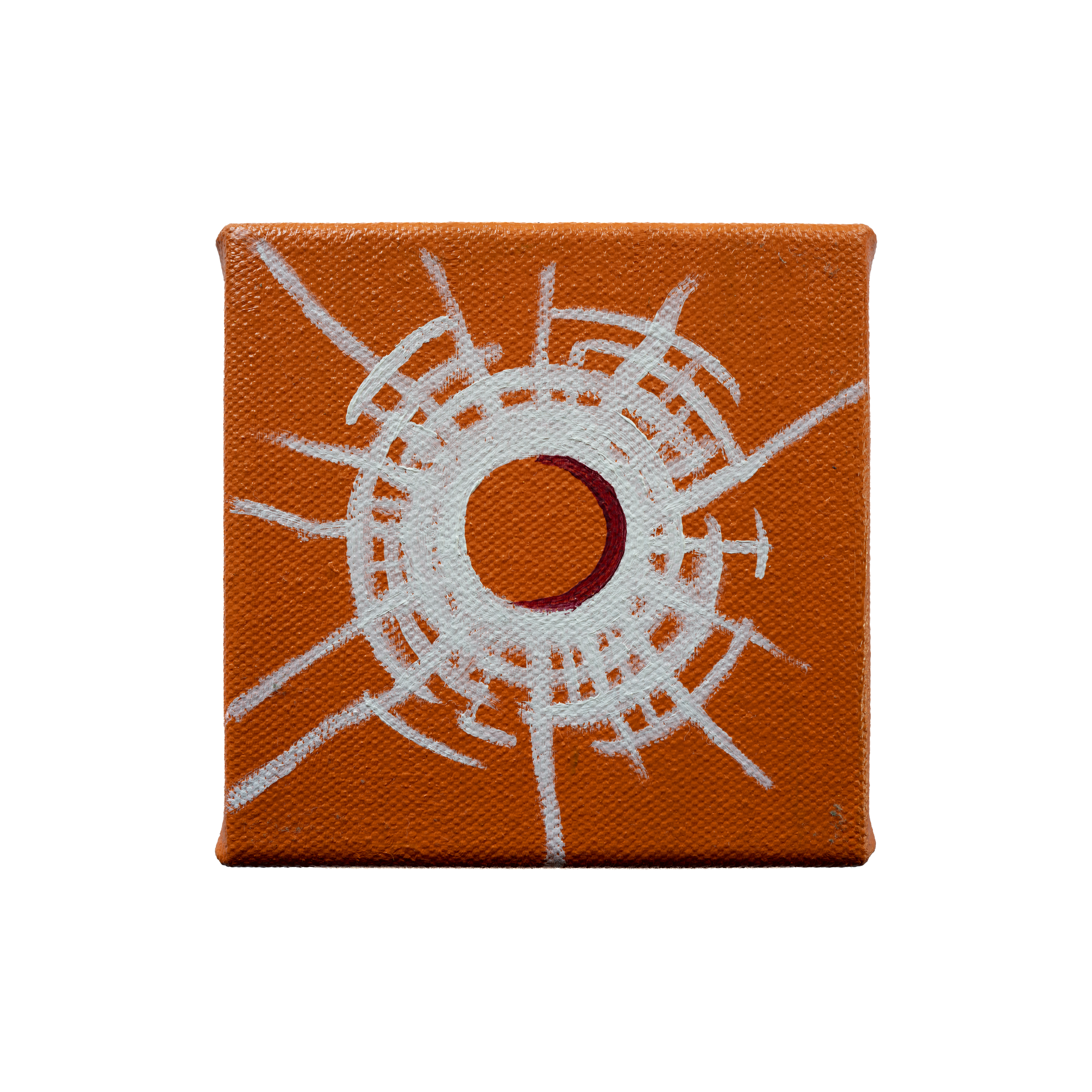 Bullet Hole Painting 28 by Tanguy Bourhis