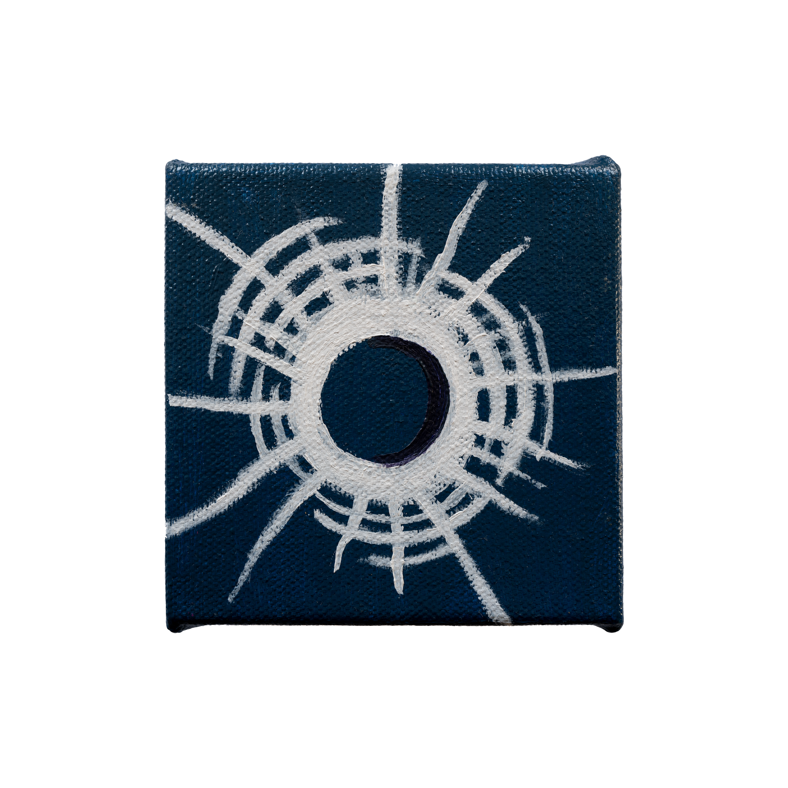 Bullet Hole Painting 11 by Tanguy Bourhis