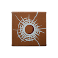 Bullet Hole Painting 25 by Tanguy Bourhis
