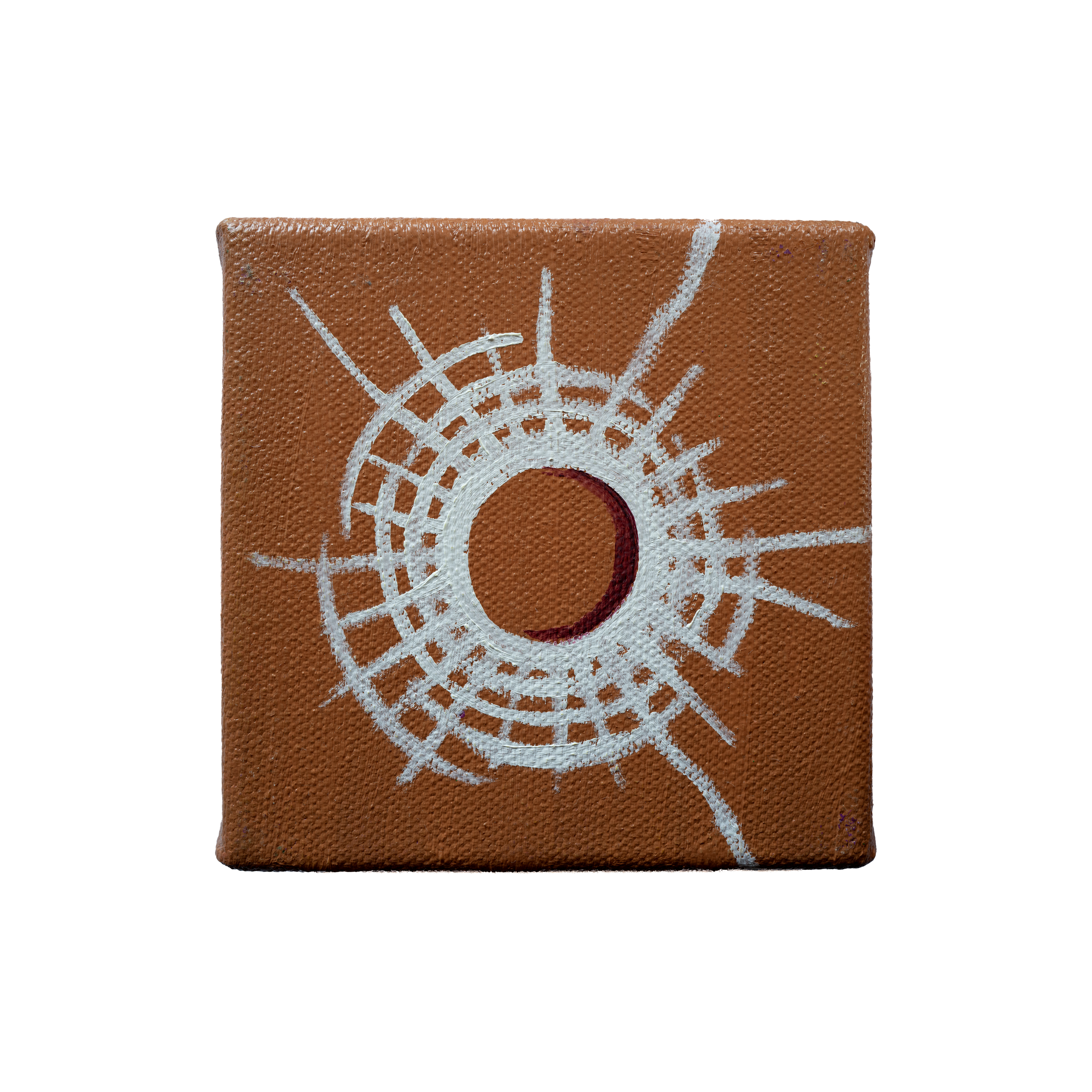 Bullet Hole Painting 25 by Tanguy Bourhis