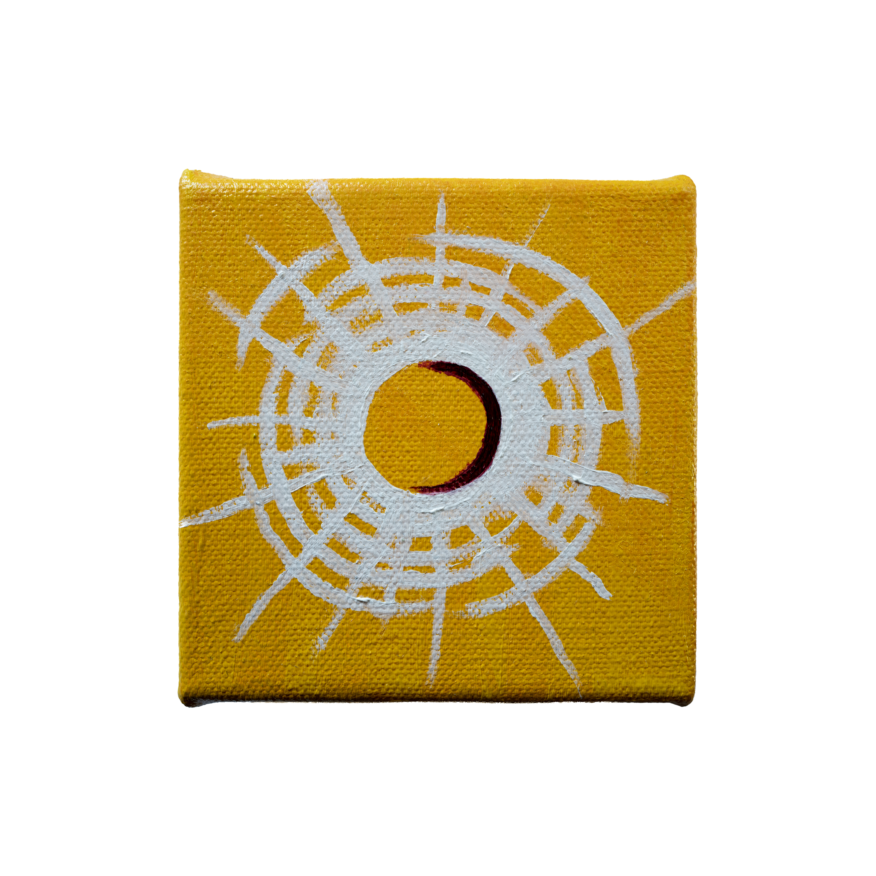 Bullet Hole Painting 21 by Tanguy Bourhis
