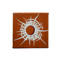 Bullet Hole Painting 27 by Tanguy Bourhis