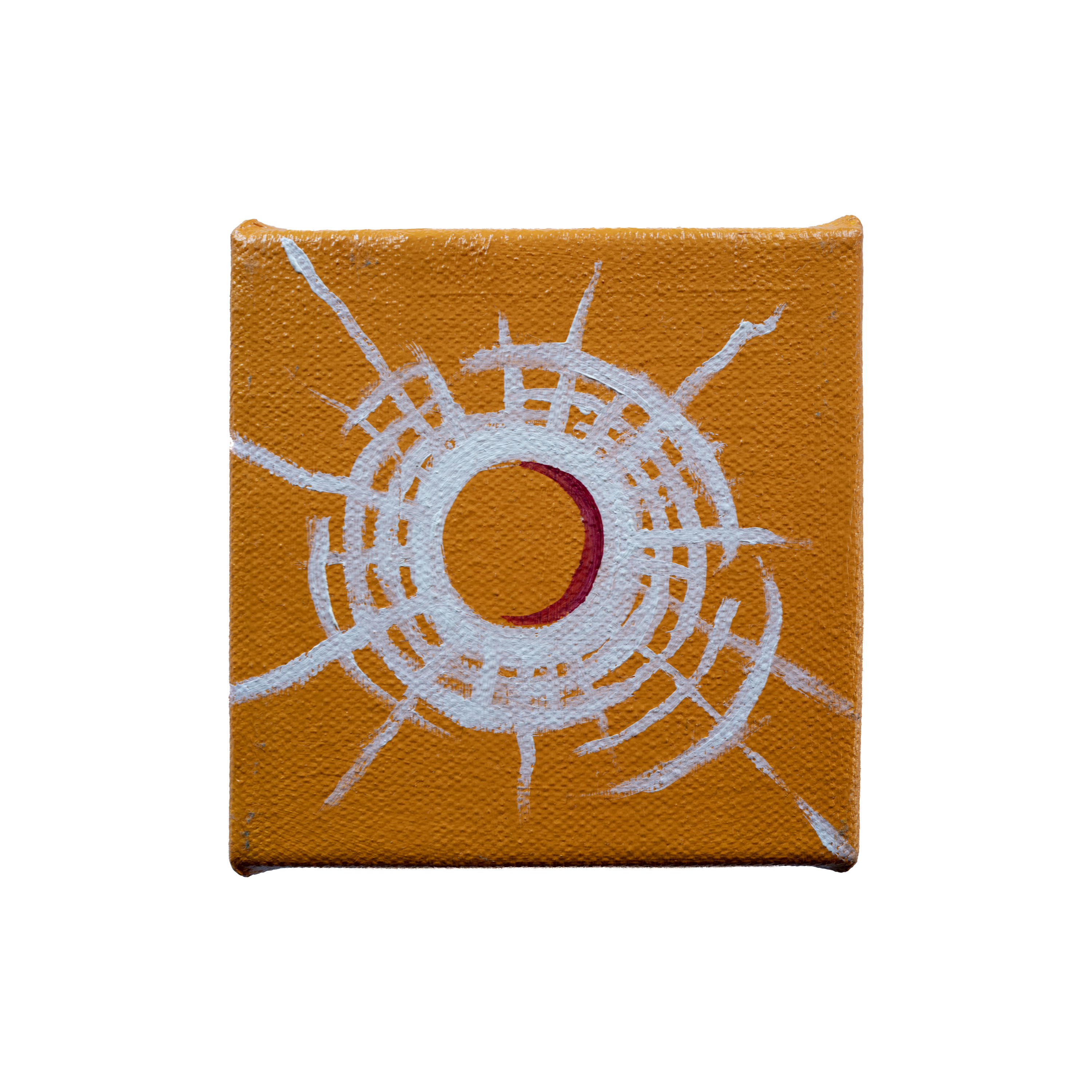 Bullet Hole Painting 24 by Tanguy Bourhis
