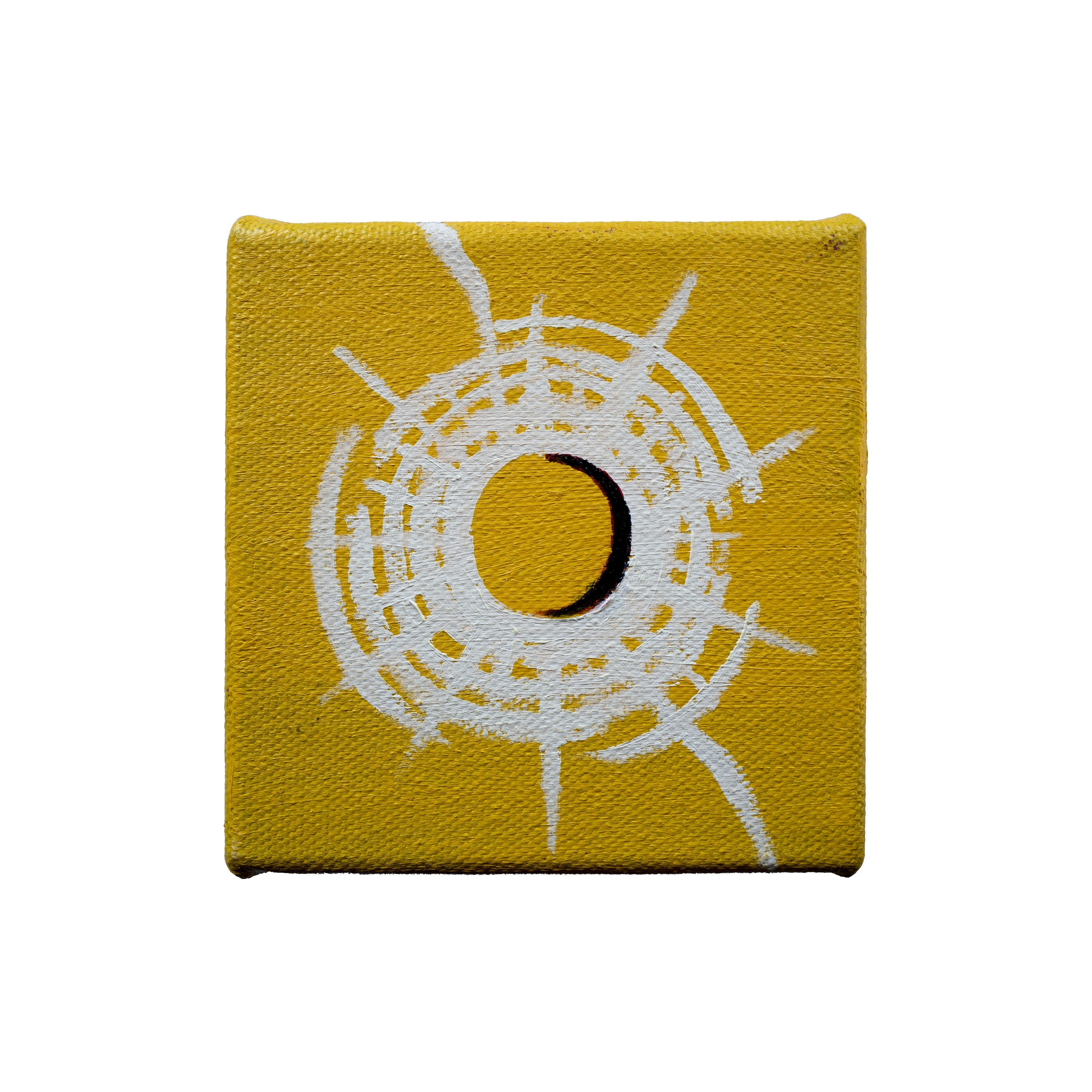 Bullet Hole Painting 22 by Tanguy Bourhis