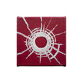 Bullet Hole Painting 40 by Tanguy Bourhis