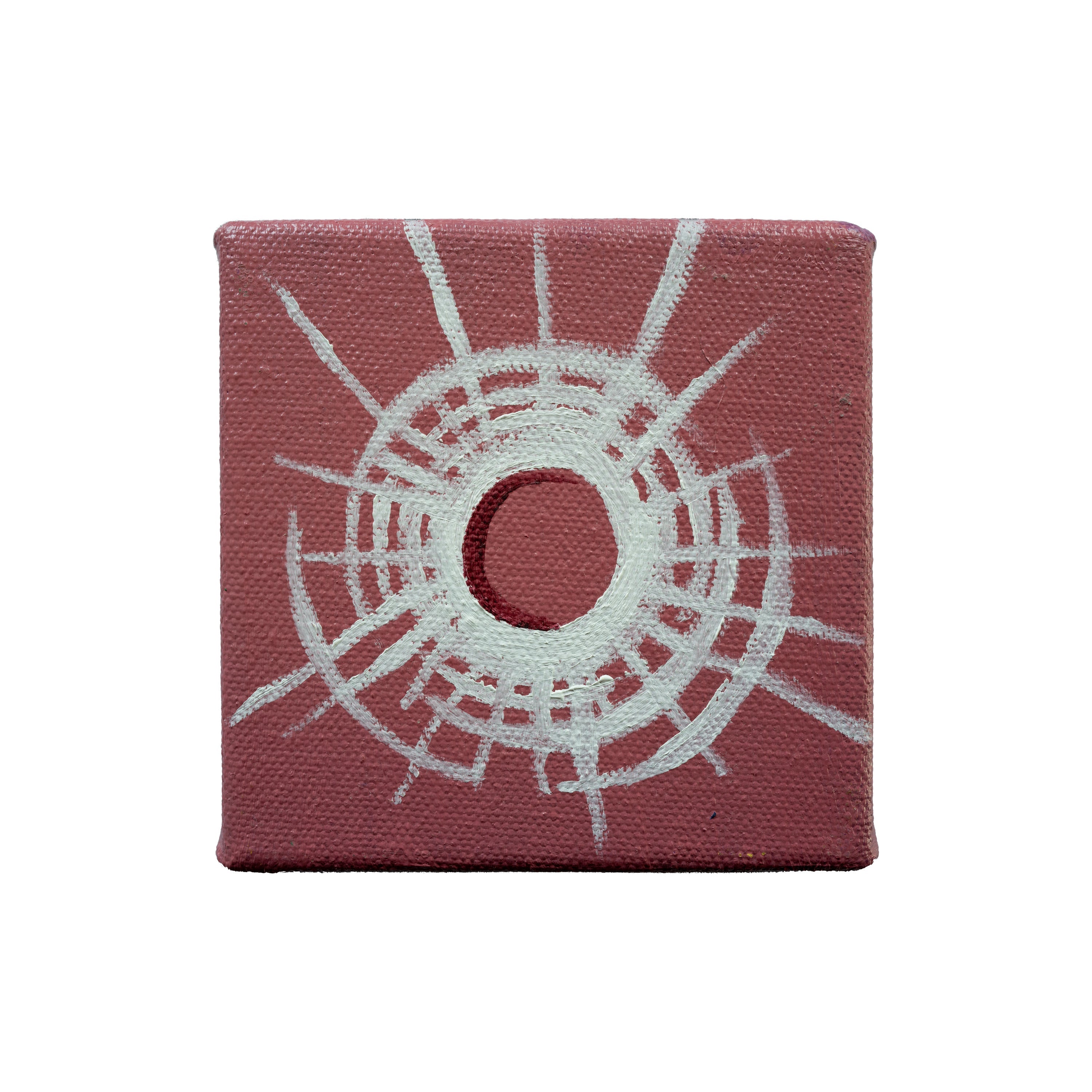 Bullet Hole Painting 9 by Tanguy Bourhis