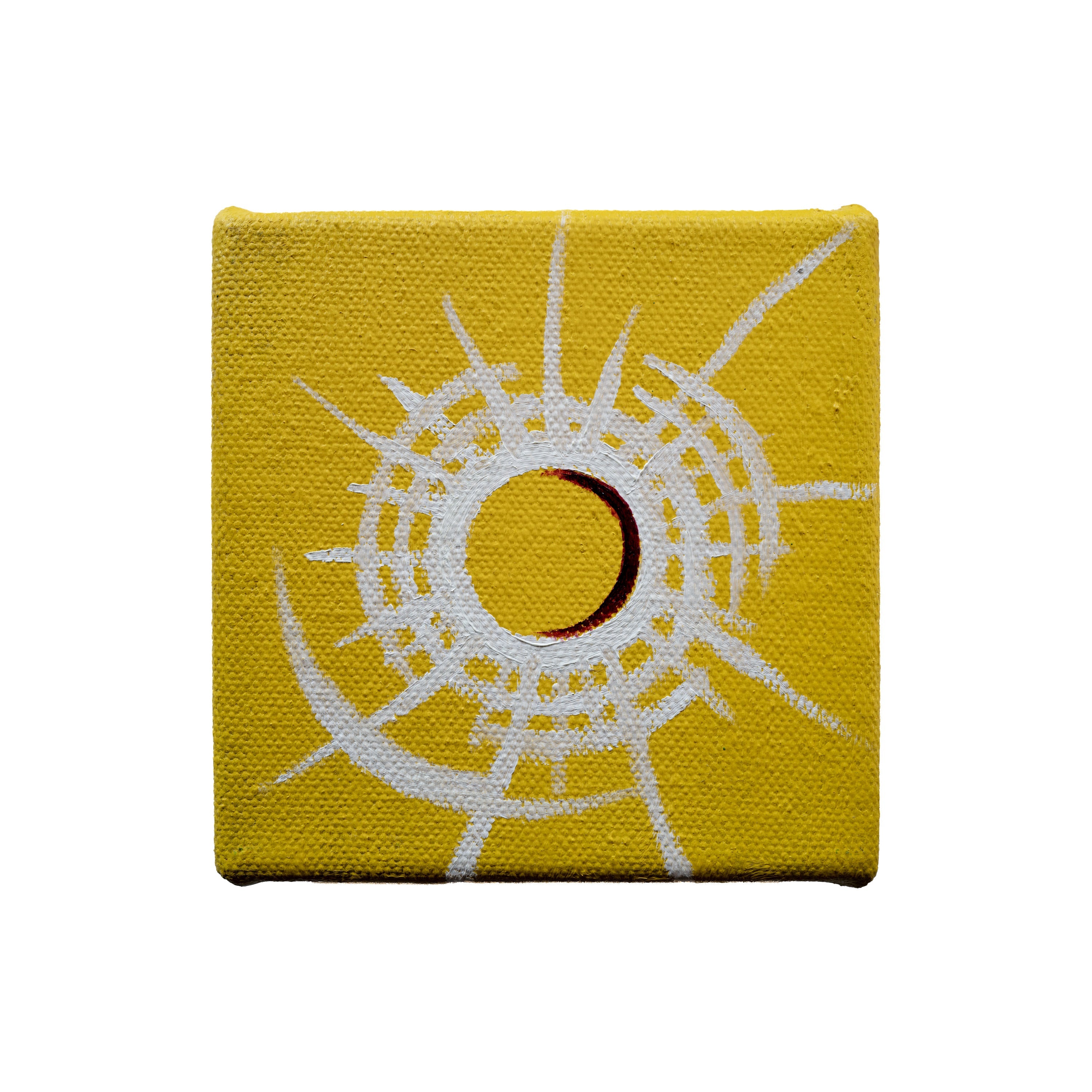 Bullet Hole Painting 20 by Tanguy Bourhis