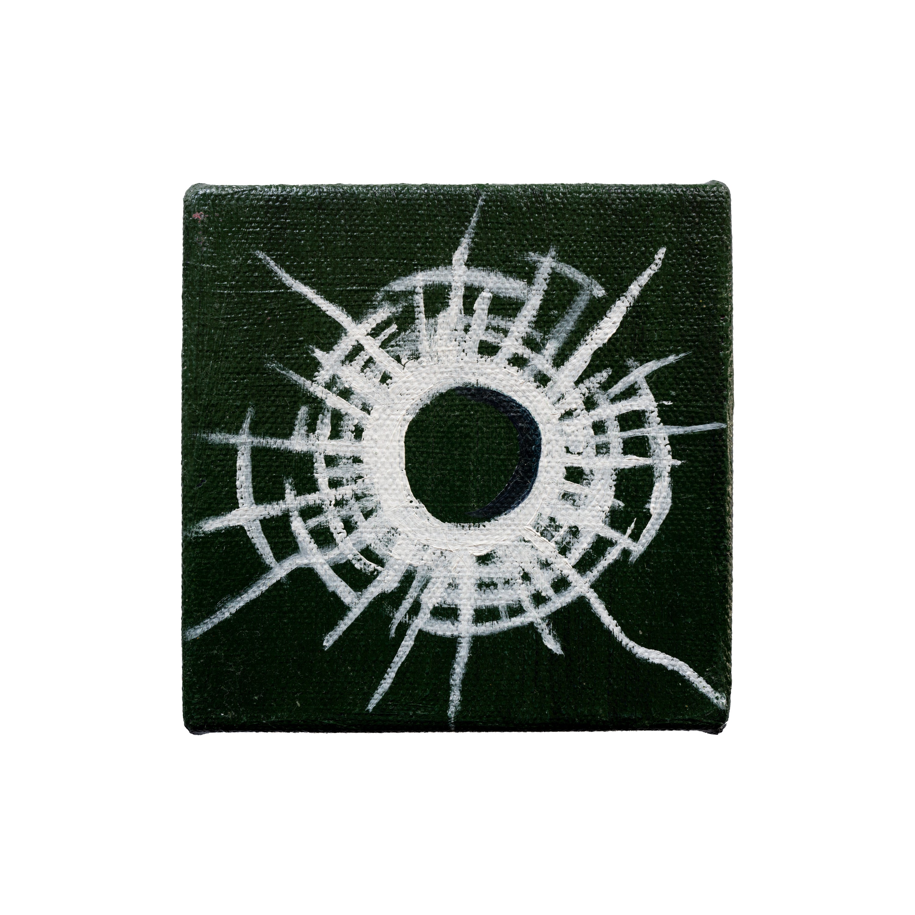 Bullet Hole Painting 34 by Tanguy Bourhis